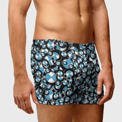 Мужские трусы 3D BMW pattern logo - фото 2