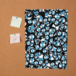 Постер BMW pattern logo - фото 2