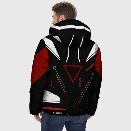 Мужская зимняя куртка 3D Сайрекс Сyrex CS GO, цвет черный - фото 4