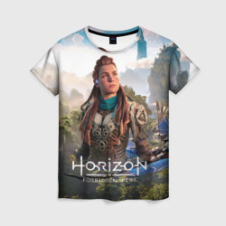 Женская футболка 3D Aloy Элой Horizon