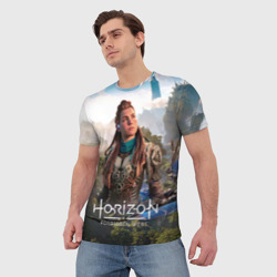 Мужская футболка 3D Aloy Элой Horizon - фото 2