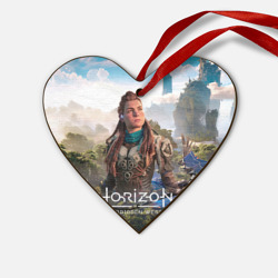 Деревянная игрушка Сердце Aloy Элой Horizon