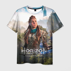 Мужская футболка 3D Aloy Элой Horizon