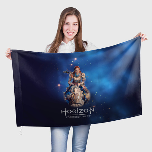 Флаг 3D  Aloy   horizon