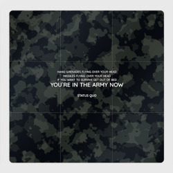 Магнитный плакат 3Х3 Army now