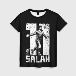 Женская футболка 3D Мохамед Салах Mohamed Salah