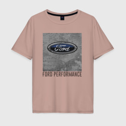 Мужская футболка хлопок Oversize Ford Performance