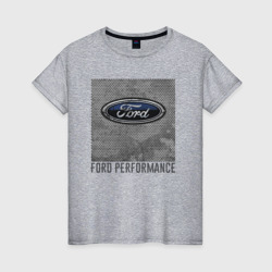 Женская футболка хлопок Ford Performance