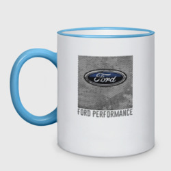 Кружка двухцветная Ford Performance