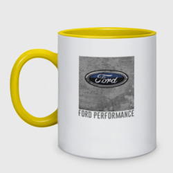 Кружка двухцветная Ford Performance