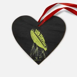 Деревянная игрушка Сердце Led Zeppelin Лед Зеппелин