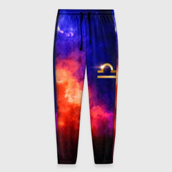 Мужские брюки 3D Весы - знак в космосе
