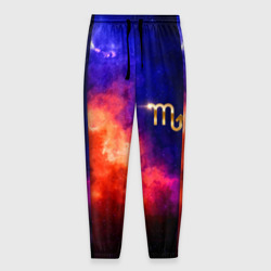 Мужские брюки 3D Скорпион - знак в космосе