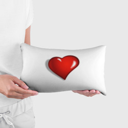 Подушка 3D антистресс Сердце большое мультяшное - фото 2