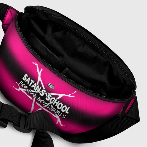 Поясная сумка 3D Satan school for bad boys and girls Pink - фото 7