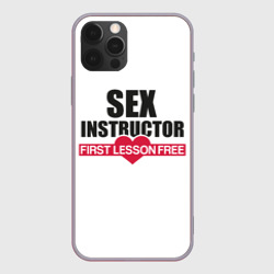Чехол для iPhone 12 Pro Max Секс Инструктор Sex instructor