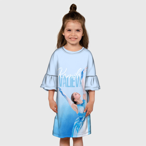 Детское платье 3D Камила Валиева ROC, цвет 3D печать - фото 4