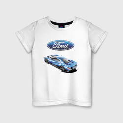 Детская футболка хлопок Ford Motorsport Racing team