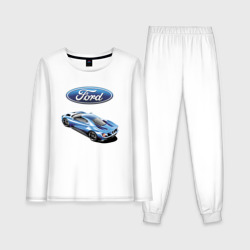 Женская пижама с лонгсливом хлопок Ford Motorsport Racing team