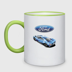 Кружка двухцветная Ford Motorsport Racing team