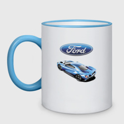 Кружка двухцветная Ford Motorsport Racing team