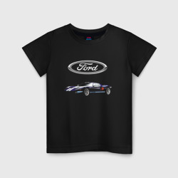 Детская футболка хлопок Ford Racing