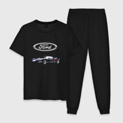 Мужская пижама хлопок Ford Racing