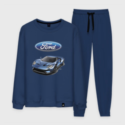 Ford - legendary racing team - motorsport – Мужской костюм хлопок с принтом купить со скидкой в -9%