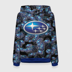 Женская толстовка 3D Subaru Big logo pattern