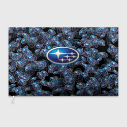 Флаг 3D Subaru Big logo pattern