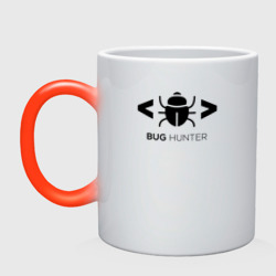 Кружка хамелеон Bug hunter