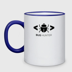 Кружка двухцветная Bug hunter