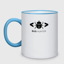 Кружка двухцветная Bug hunter