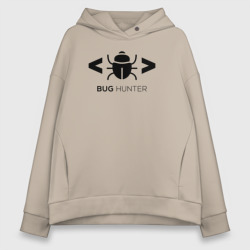 Женское худи Oversize хлопок Bug hunter