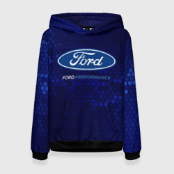 Женская толстовка 3D Ford - performance