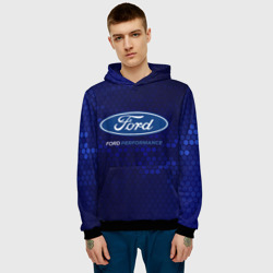 Мужская толстовка 3D Ford - performance - фото 2