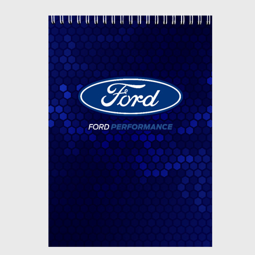 Скетчбук Ford - performance, цвет белый