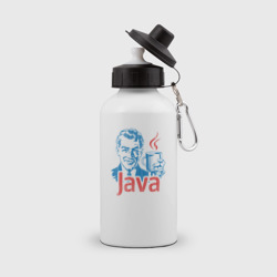 Бутылка спортивная Java программист с кофе