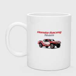 Кружка керамическая Honda racing team - motorsport