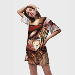 Платье-футболка 3D Tanya Degurechaff с патронами - фото 2