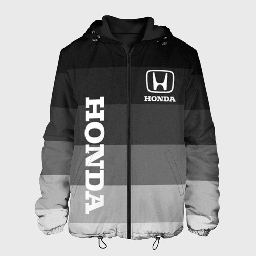 Мужская куртка 3D с принтом Honda Хонда, вид спереди #2