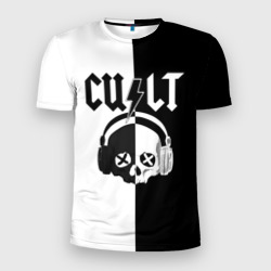 Мужская футболка 3D Slim TDG | CU/LT | AC/DC