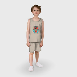 Детская пижама с шортами хлопок Bon Jovi Бон Джови - фото 2