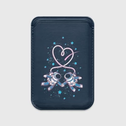 Картхолдер Magsafe магнитный Космическая любовь Cosmic love