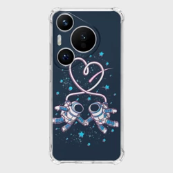 Чехол для Huawei Pura 70 Космическая любовь Cosmic love