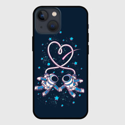 Чехол для iPhone 13 mini Космическая любовь Cosmic love