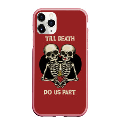 Чехол для iPhone 11 Pro матовый Любовь до Гроба love Till death