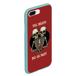 Чехол для iPhone 7Plus/8 Plus матовый Любовь до Гроба love Till death - фото 2