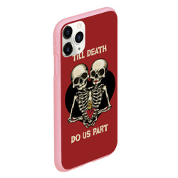 Чехол для iPhone 11 Pro матовый Любовь до Гроба love Till death - фото 2