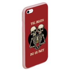 Чехол для iPhone 6Plus/6S Plus матовый Любовь до Гроба (love till death) - фото 2